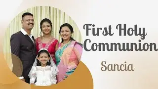 FIRST HOLY COMMUNION OF SANCIA VIENNA | ON 25TH OCTOBER  2025| VIDEO BY PACHU PERMANNUR