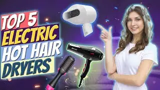 ✅Top 5: Best Electric Hot Hair Straightener Brush 🔥 | Hair Curler / Hair Dryers / Hair Comb