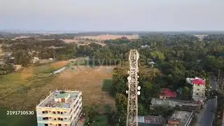 Mobile Network Tower in Rural Bangladesh &ndash; Bridging Connectivity & Digital Access.