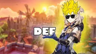 MY ALBEDO TURNED SUPER SAIYAN WITH ALL THAT DEFENSE | GENSHIN IMPACT