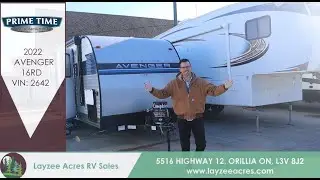 2022 Prime Time Avenger 16RD Vin: 2634 - Layzee Acres RV Sales