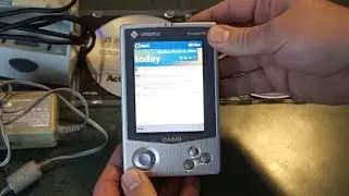 Взрыв из прошлого 1990-х! КПК Casio E125 Cassiopeia на базе Windows CE!