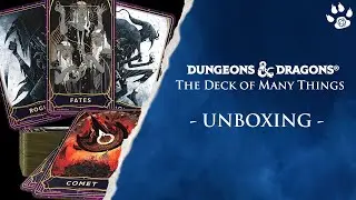 D&D: The Deck of Many Things - UNBOXING - Band of Badgers