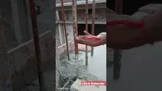 Column casting time stirrup & Vibrator ka use zaroor kre