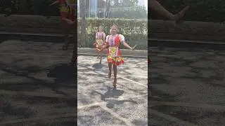 Russian Girls doing a Folk Dance in China