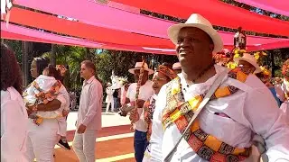 Blog da Maysa Abr&atilde;o no Festejo do Tambor Mineiro 2025, em Belo Horizonte, MG.  Mo&ccedil;ambique de Tim&oacute;teo