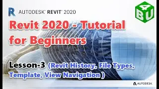 Revit History | Revit File Types | What is Template | View Navigation |#3