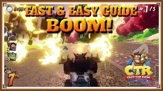 Crash Team Racing Nitro Fueled &mdash; руководство по трофею BOOM и достижениям