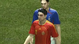 PES 2008 - FINAL KONAMI CUP - SPAIN x FRANCE - 4K 60 FPS