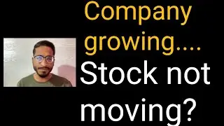 Company Growing&hellip; Stock Not Moving! What Should Investors Do?