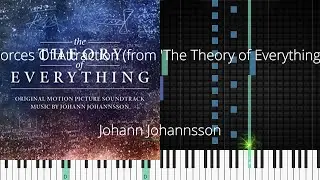 🎹 Forces Of Attraction (from 'The Theory of Everything'), Synthesia Piano Tutorial
