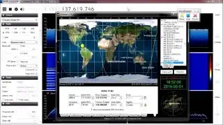NOAA15 APT, 137.620 Mhz,  35 Khz b.w