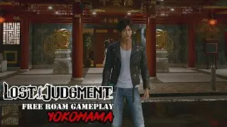 Lost Judgment - Yokohama Free Roam Gameplay | No Spoiler (Xbox series X)
