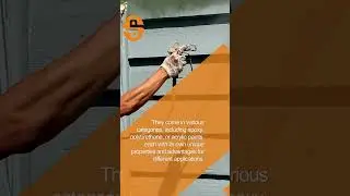#shorts   What are the Characteristics of Industrial Paint
