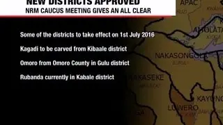 Government to approve creation of 22 new districts
