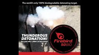 Firebird Targets Detonating Target Video