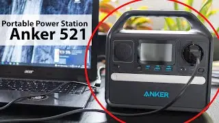 Portable Power Station - How to charge a Laptop when Traveling ? - Camping, Blackout, ...