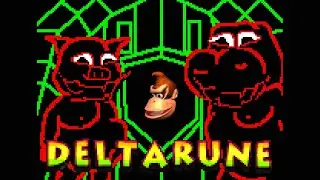 A BOSS KEY ZONE - A DARK ZONE from Deltarune as a Donkey Kong 64 Boss Theme
