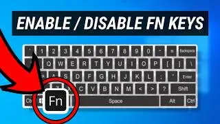 ✅ Как включить или отключить функциональную клавишу Fn в Windows 10 | Исправление неработающих фу...