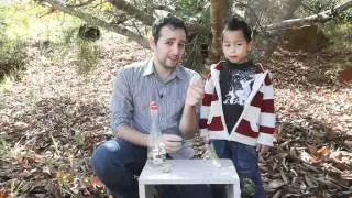 Granada de bicarbonato de sódio com vinagre (EXPERIÊNCIA + brinquedo)