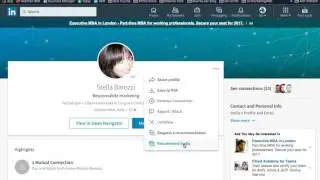 Come dare una referenza su Linkedin nuova versione