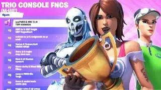 Why We Will Win TRIO CONSOLE FNCS (Stacked Console Scrim Highlights)