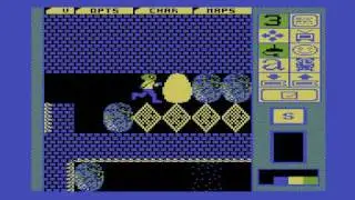Repton 3 - C64 - Gameplay vid