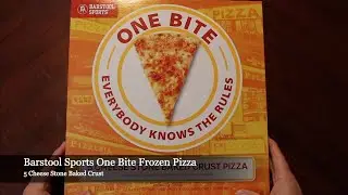 Barstool Sports | One Bite Frozen Pizza | 5 Cheese