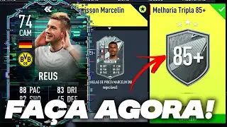 😍 MELHORIA TRIPLA 85+ E REUS FLASHBACK! FIFA 22