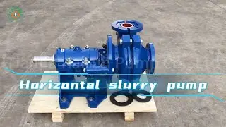 Horizontal slurry pump