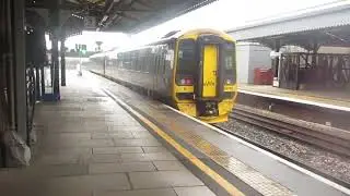 That Is a GWR Train Class 158748 In Westbury
