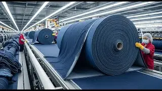 How Calvin Klein Jeans Are Made from Scratch: Full Denim Manufacturing Process