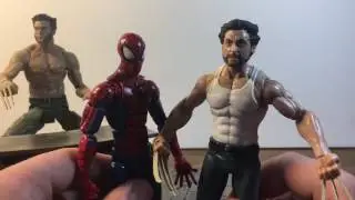 The Wolverine vs X-Men Orgins: Marvel Select Action Figure Reviews