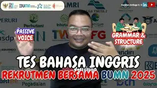 Latihan Soal Tes Bahasa Inggris Rekrutmen Bersama BUMN 2025 | TBI RBB BUMN 2025 #AGABUMN