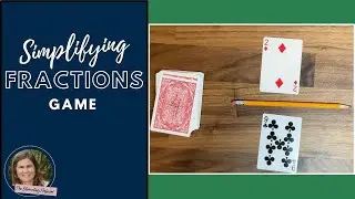 Simple Simon Fraction Card Game - Simplifying Fractions Game