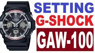 Setting Casio G-Shock GAW-100 manual 5444