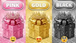 Choose Your Gift &ndash; Black Pink & Gold Edition | Luxury Surprise Gifts 🎁