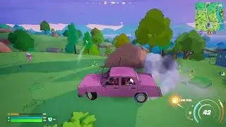 The Simpsons X Fortnite collab season Battle Royal Zero Build