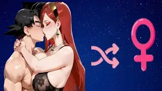 Dragonball in couple mood / anime romence video/ romentic video#trending#goku#viral#dbs#anime#new