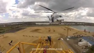 Priority 1 Air Rescue Tower Crane Training