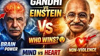 Einstein vs Gandhi | Science vs Truth🥺