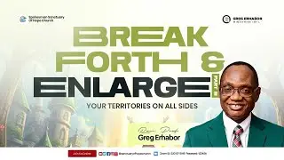 BREAKFORTH AND ENLARGE || SUNDAY SERVICE || SECOND || SSOH || 18-01-2026