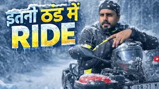Itni Thand Me Xpulse 210 Ride ❄️ | Winter Adventure on Bike#viralvideo 