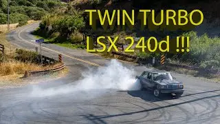 750hp + TWIN TURBO Mercedes 240d Fire Breathing Sleeper