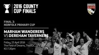 Norfolk Primary Cup Final 2015-16