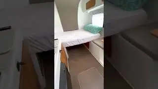 Egg camper interior