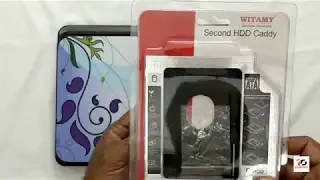 How to install second hard disk in laptop using Hdd Caddy.
