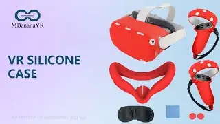 VR Silicone Proctive Cover 6 PiecesSet Compatible with Quest 2