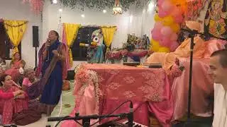 02 Jan 2026 evening Vyasa puja Devotees speaking English translation Palhoca Brazil