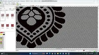 Client ka work completion and changing some designing | Rapier jacquard designing | Textile design
